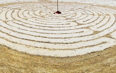 Port Aransas Beach Labyrinth 2023