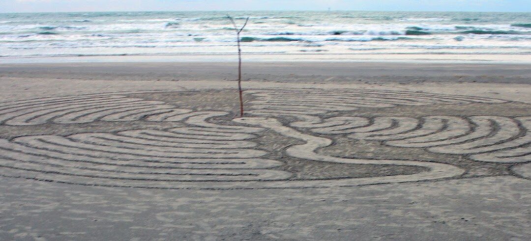 Port Aransas Beach Labyrinth 2022