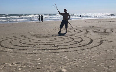 Port Aransas Beach Labyrinth 2021