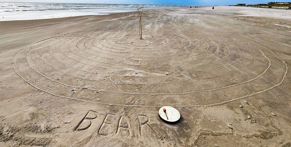 Port Aransas Beach Labyrinth 2025