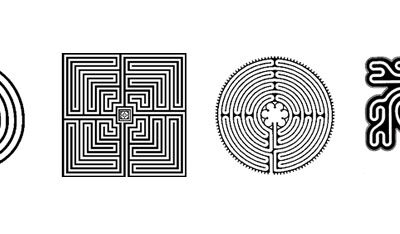 4 Base Labyrinth Designs